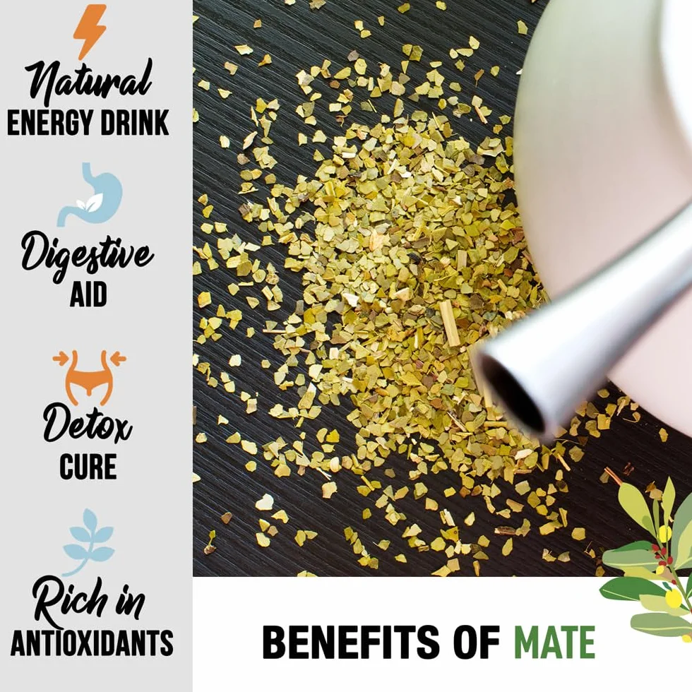 ORIGEENS Yerba Mate Lemon 200g Bio Ekologiczny Napój Energetyczny Detoks