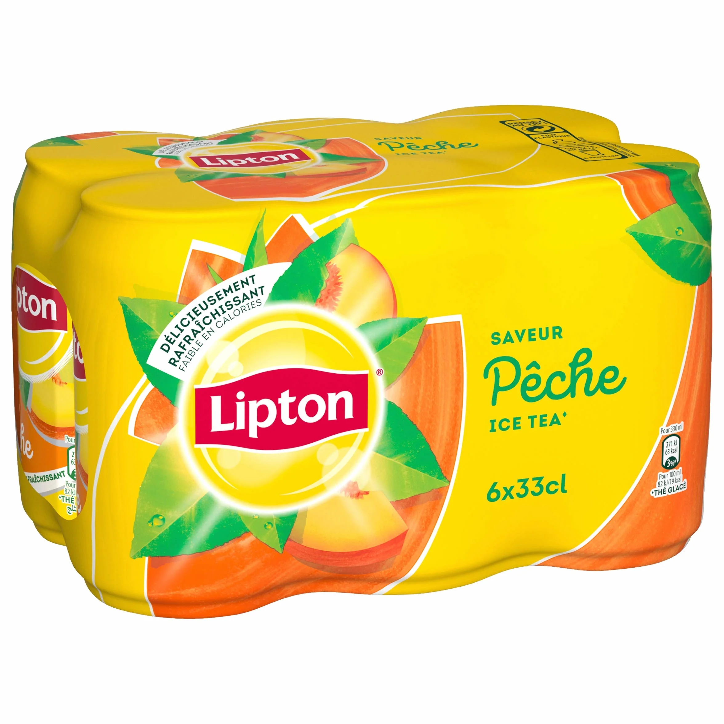 LIPTON ICE TEA Ice Tea Fishing opakowanie 6 puszek po 33 ml