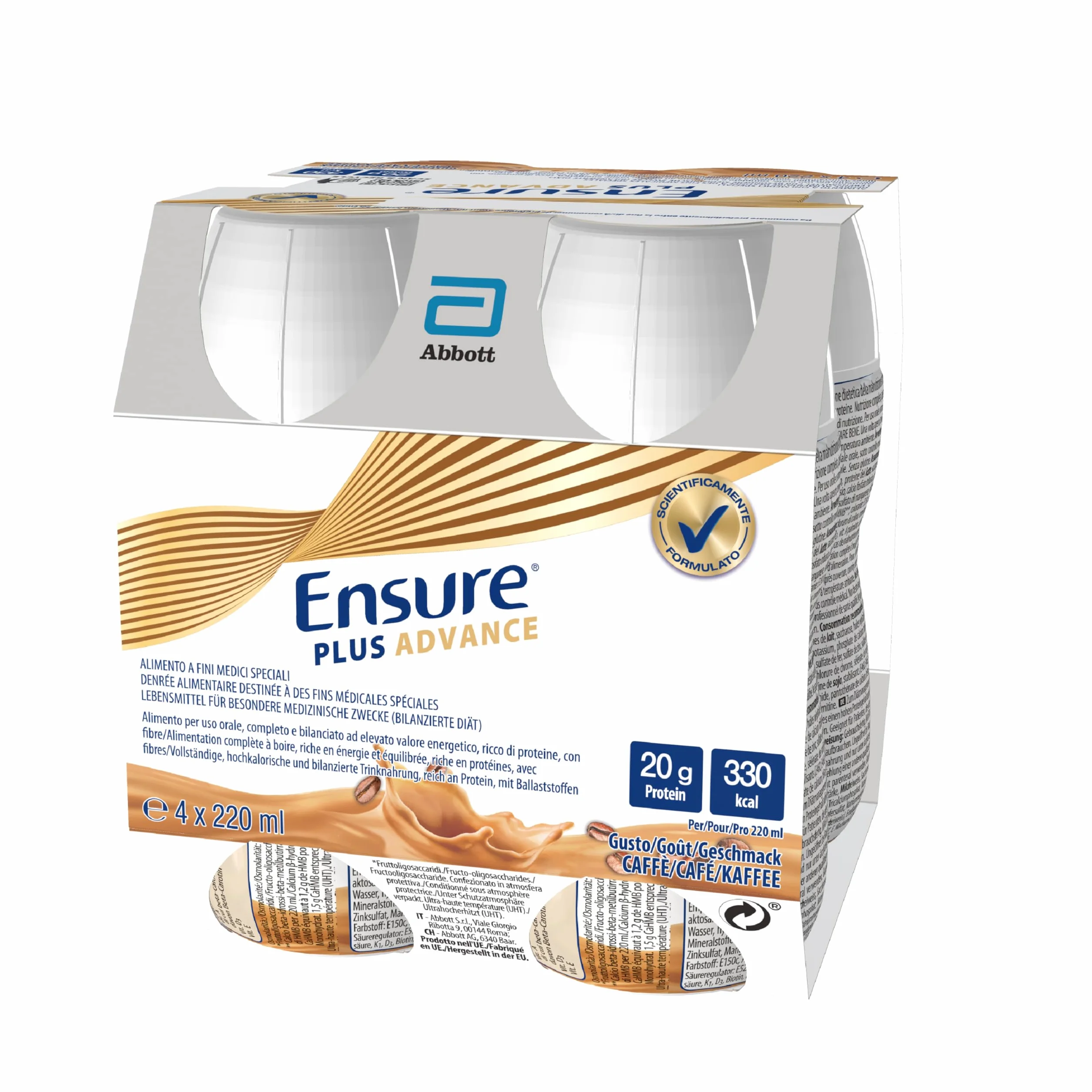 ENSURE PLUS ADVANCE CAFFE 4X220