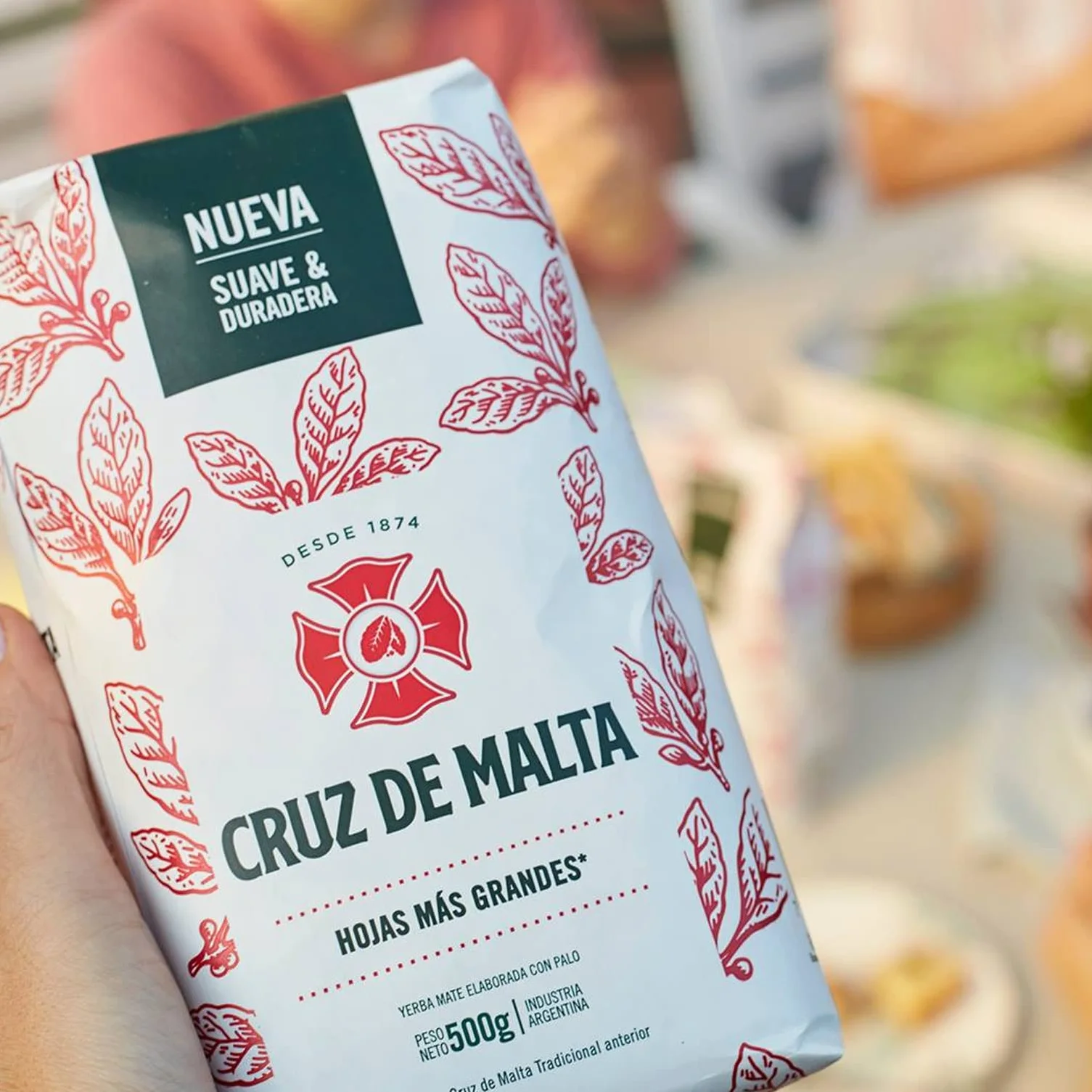 Cruz de Malta Yerba Mate Tradicional 1 kg - Herbata Mate z Argentyny - okres dojrzewania 24 miesiące