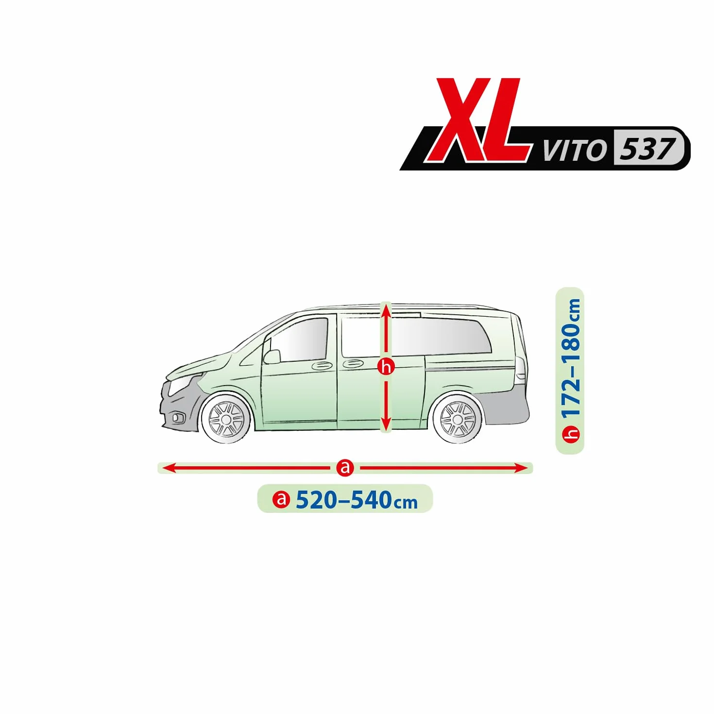 Pokrowiec samochodowy kompatybilny z Citroen Spacetourer e-Van XL Facelifting od 2024, etui ochronne na samochód, wodoodporny i bardzo mocny, oddychający pokrowiec samochodowy