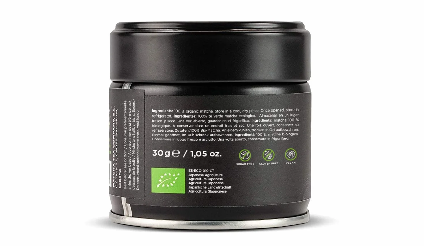 Premium organiczna zielona herbata matcha w proszku (30 g) | Zielona herbata w proszku z Japonii | Organiczna herbata matcha klasy ceremonialnej | Matcha & CO (30 g)