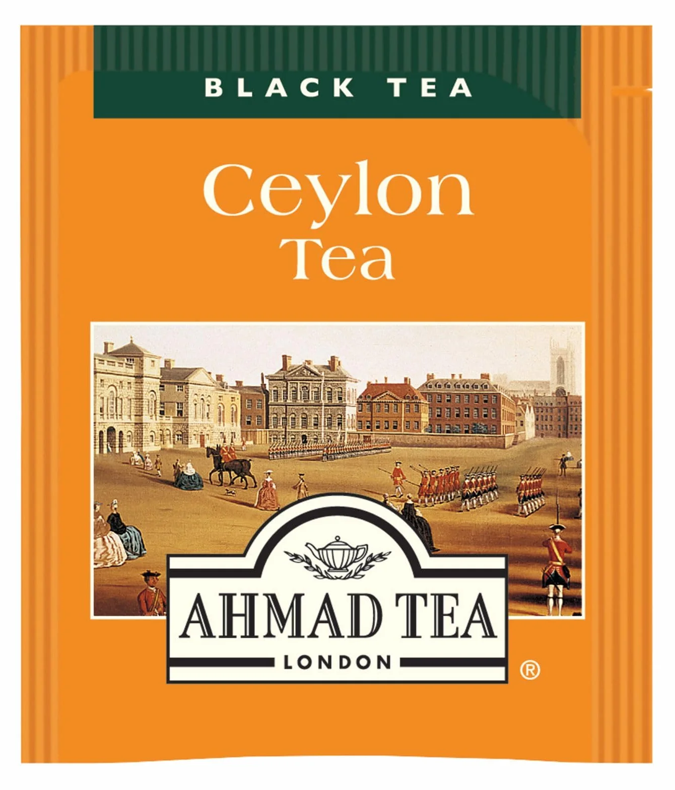 Ahmad Tea Ceylon czarna herbata, 20 torebek herbaty z tasiemką/metką, hermetycznie zamknięte, zapakowane w folię