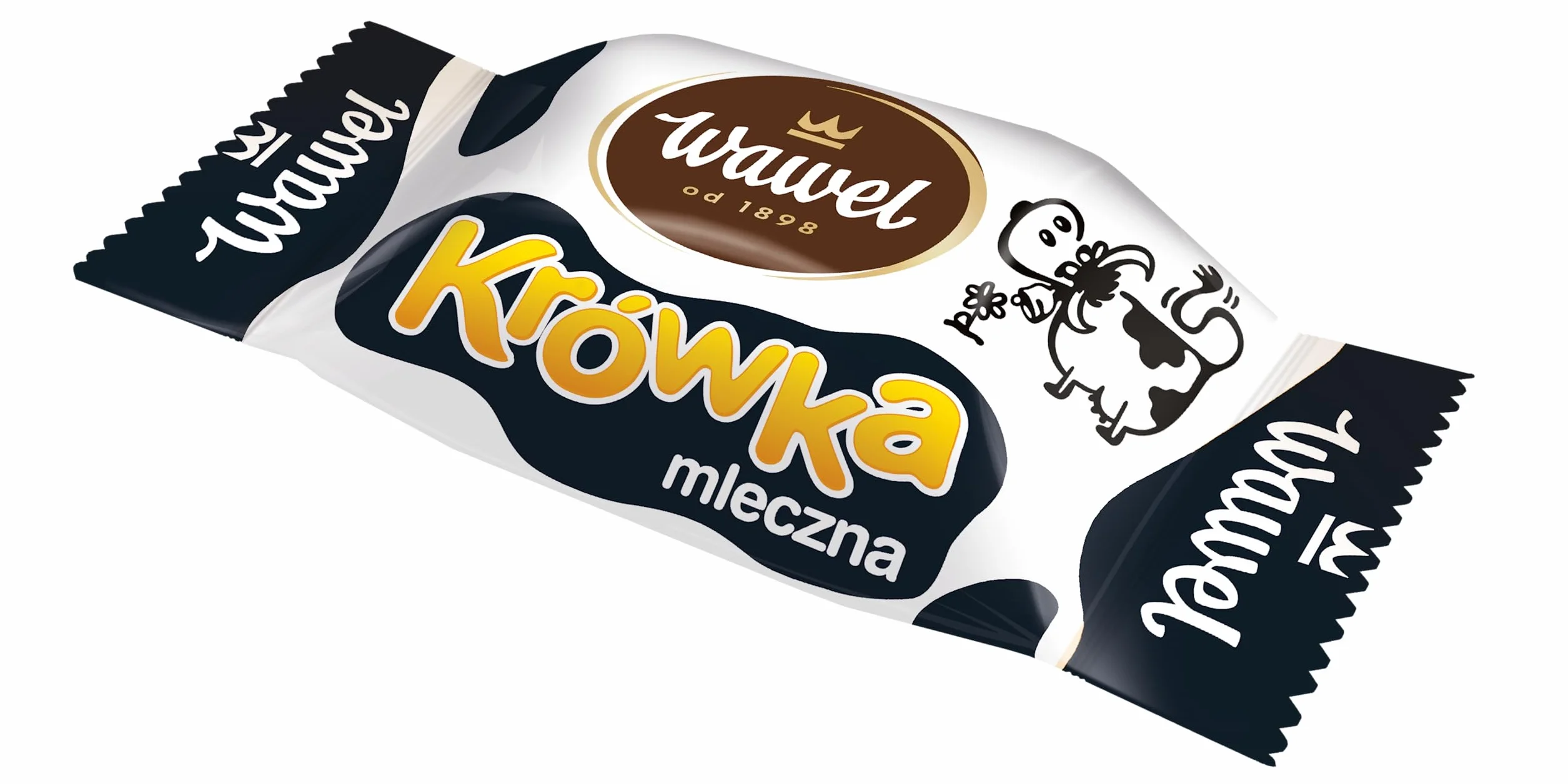 Wawel Krówka Mleczna Cukierki Pomadki mleczne 250g