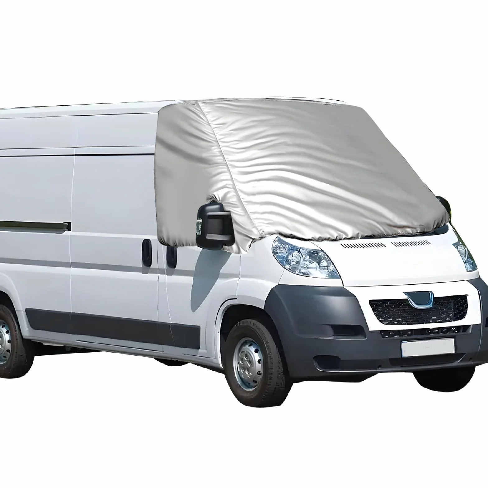 Osłona przedniej szyby do Ducato 2006-2024, zewnętrzna termiczna osłona przedniej szyby, osłona śnieżna, osłona przed lodem, pył, osłona przeciwsłoneczna