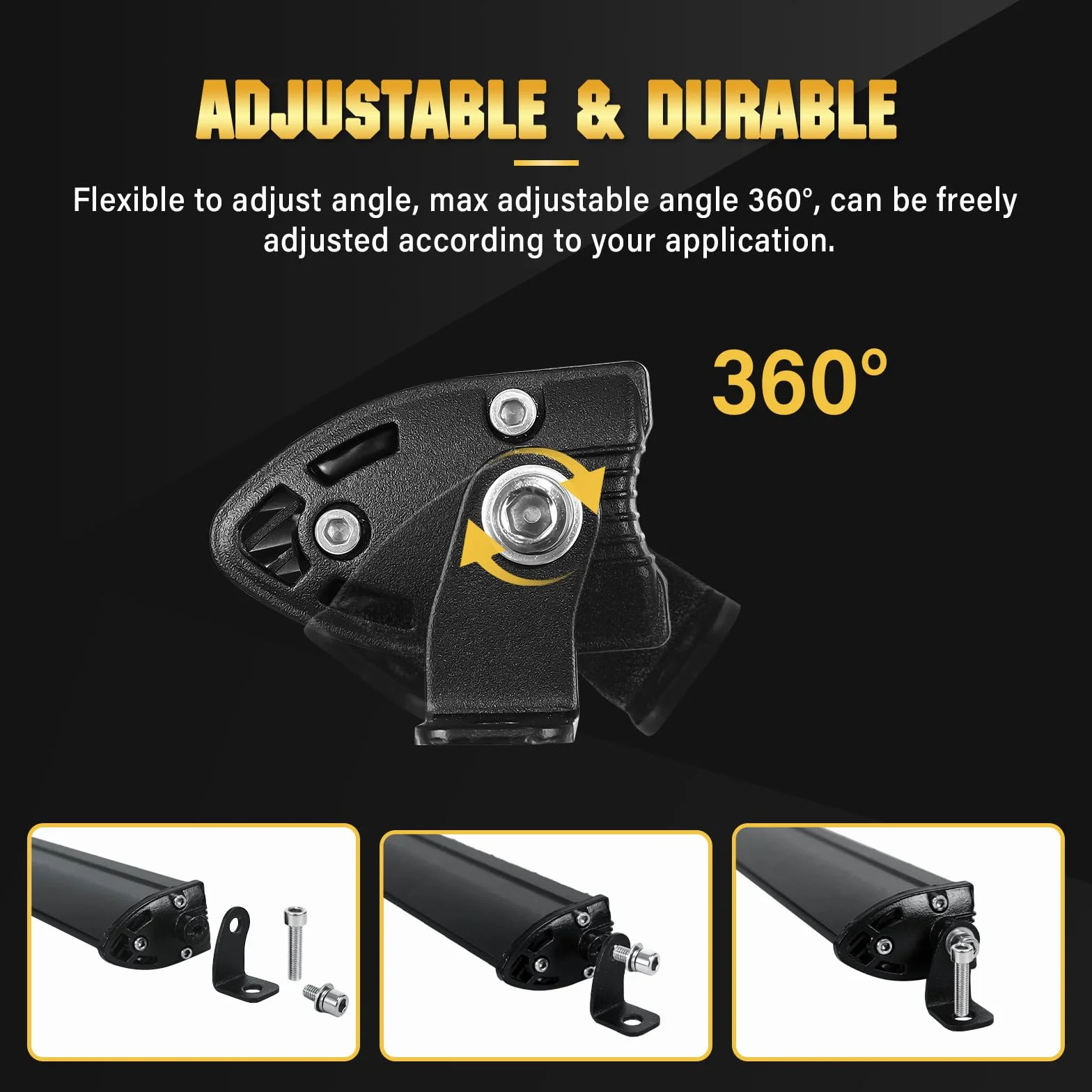 PICAA 13 cali 60W wąski pasek świetlny LED wiązka punktowa przeciwmgielna lampa do jazdy ciężarówek SUV ATV UTV