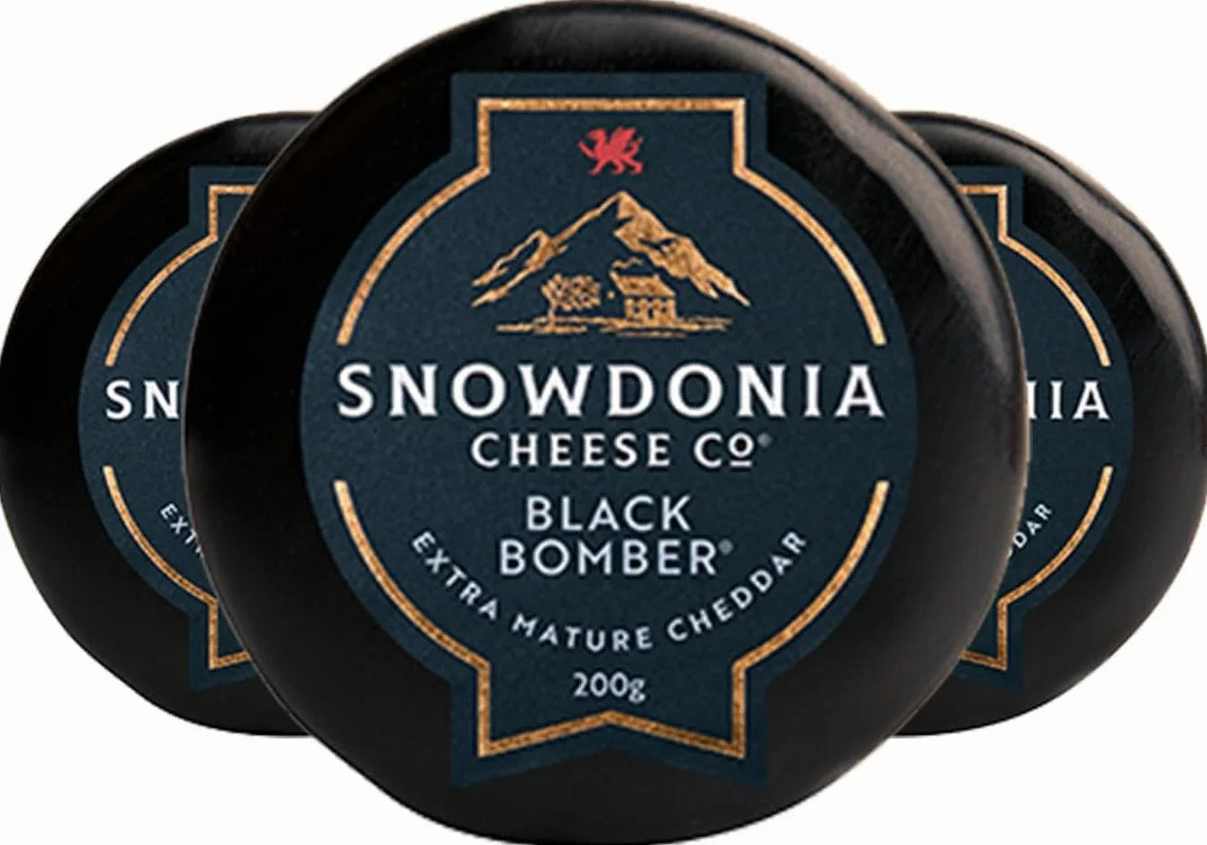 Black Bomber Dojrzałe Cheddar Trio, 3 x 200 g