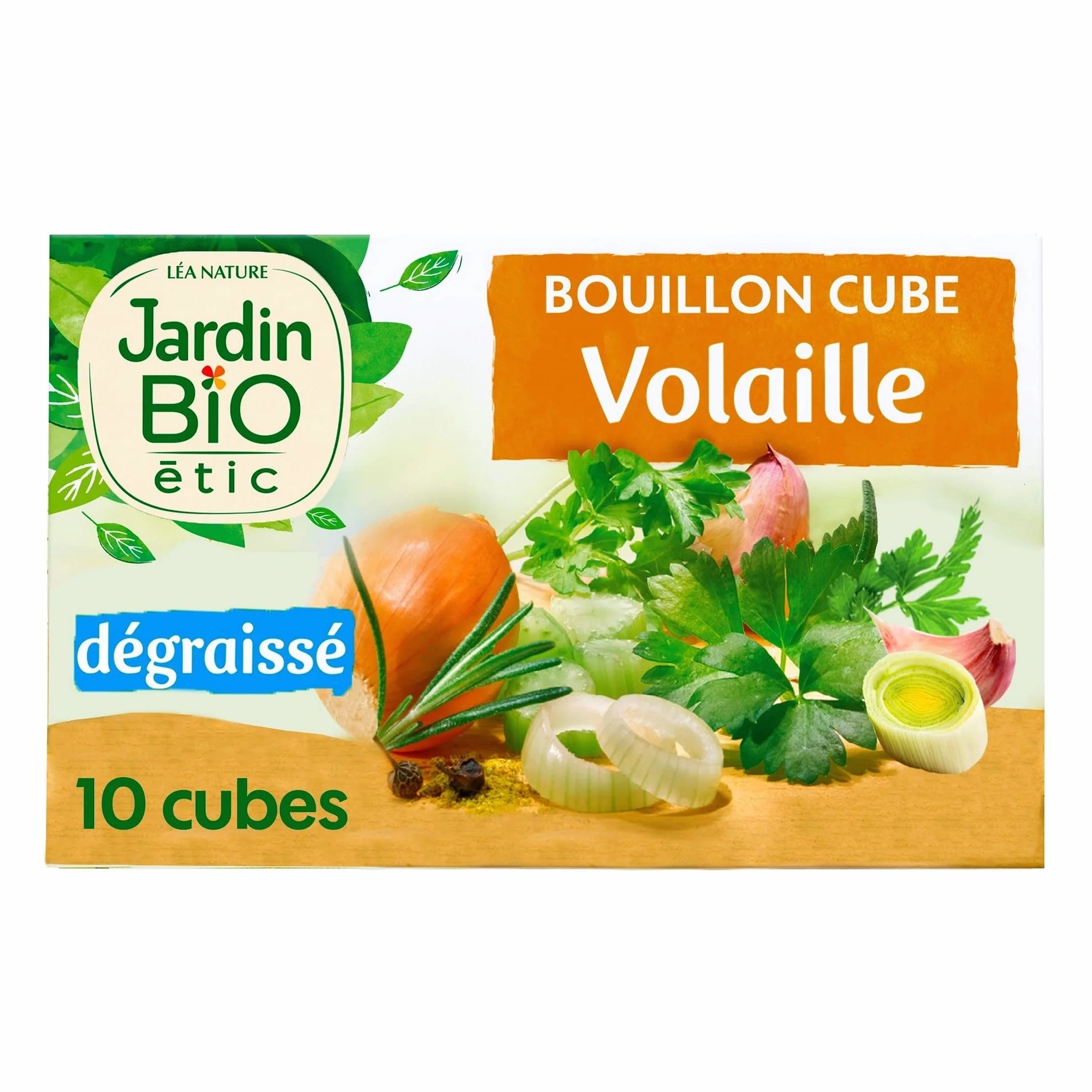 Ogród Bio Bouillon Cube Volaille Dégraissé 100 g