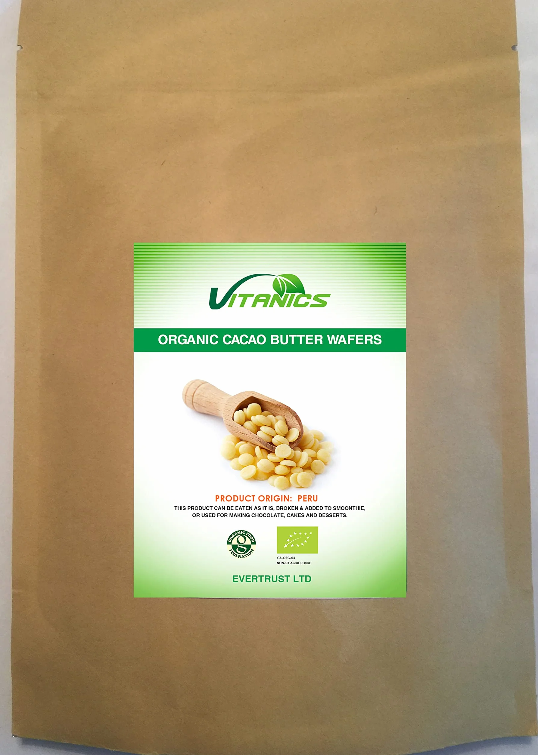Ciollo Organiczne wałki do masła kakaowego 250 g