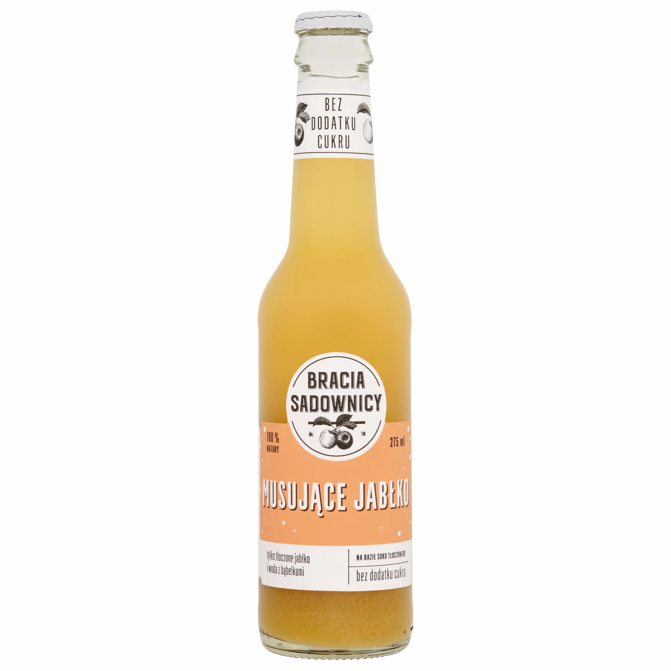 Bracia Sadownicy Napój musujące jabłko 275 ml