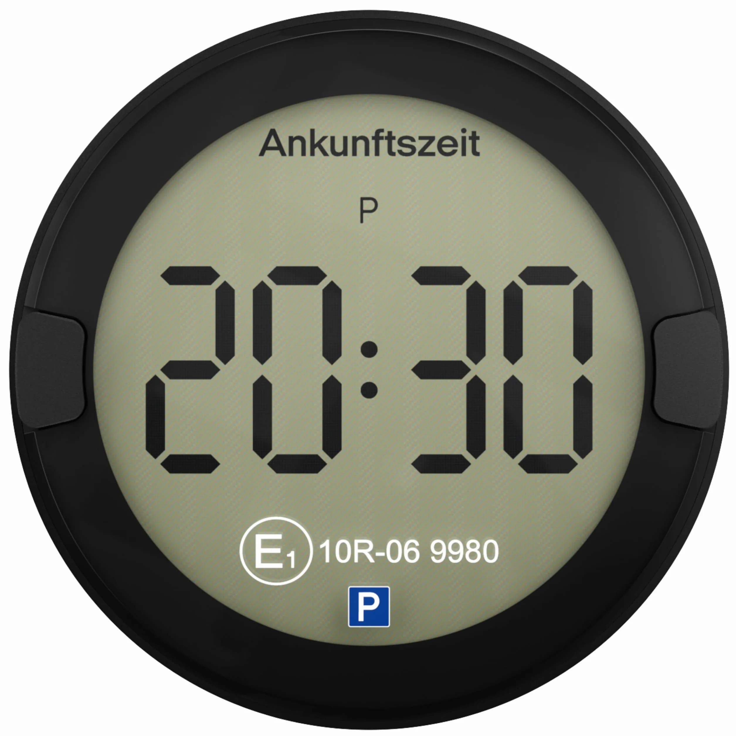 OOONO P-DISC NO2 – elektroniczna tarcza parkingowa z dopuszczeniem do użytku w samochodzie – automatyczna cyfrowa tarcza parkingowa z dopuszczeniem do ruchu drogowego KBA zgodnie z niemieckim prawem o