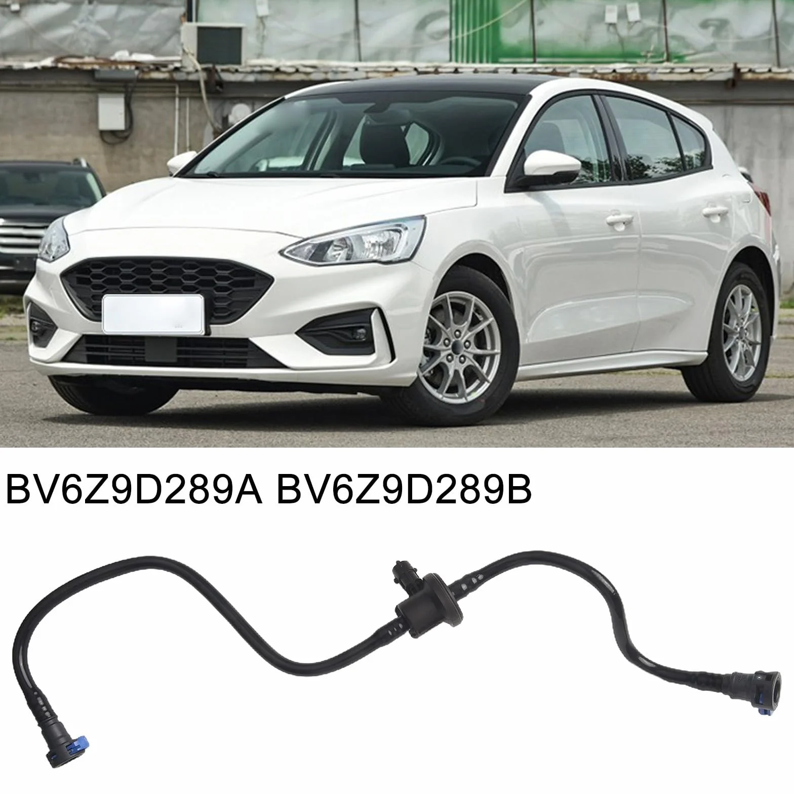Zawór oczyszczający kanister pary Ford Focus 12-16 OEM BV6Z9D289A
