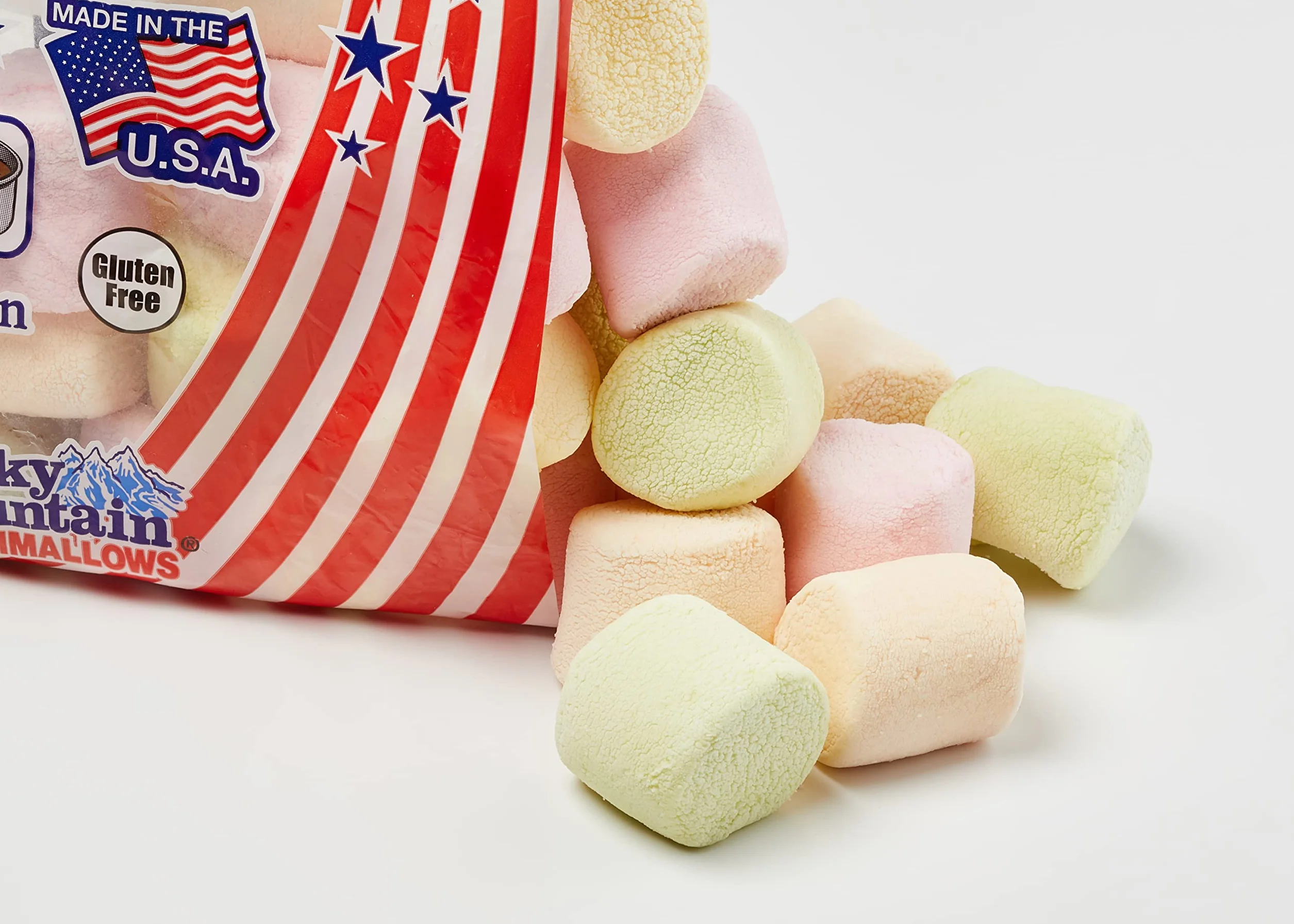 Rocky Mountain Marshmallows Fruity słodycze do palenia przy ognisku 300 g