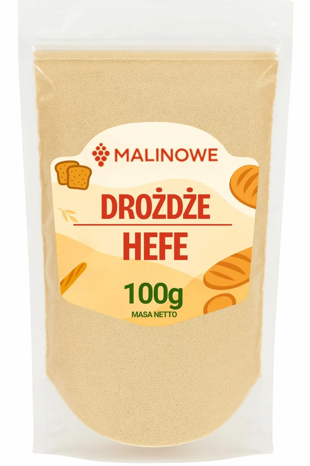 Drożdże Piekarskie Suche Instant 100g Premium