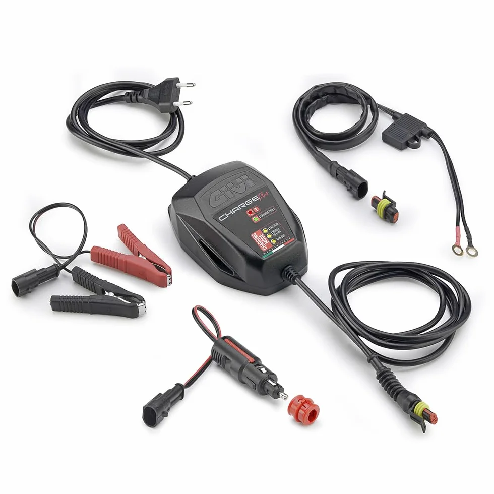 GIVI S511 ładowarka do motocykla i ładowarka do akumulatora, kompatybilny z BMW R GS 1200/1250/1300