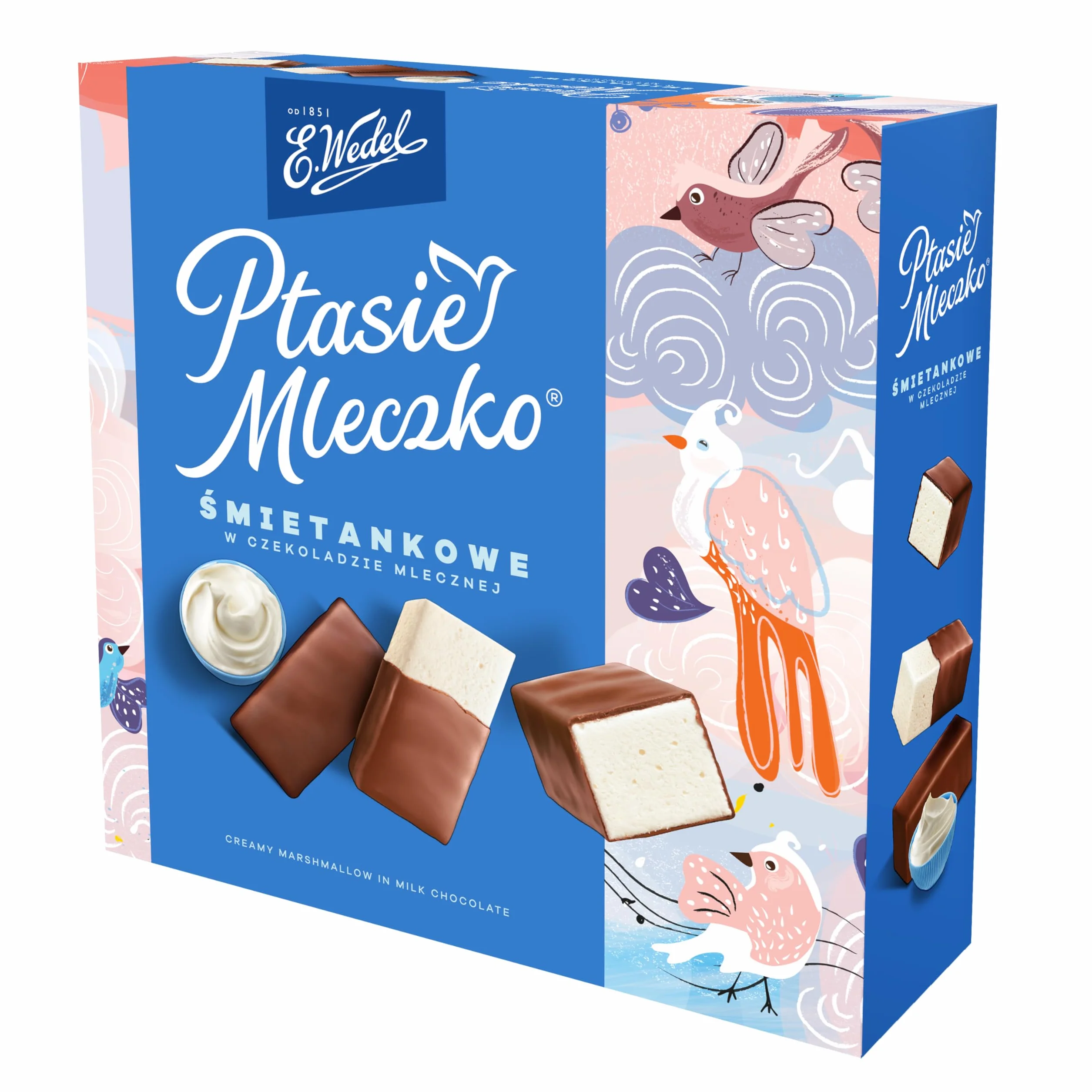 3 x Ptasie Mleczko® Śmietankowe 340 g E.Wedel