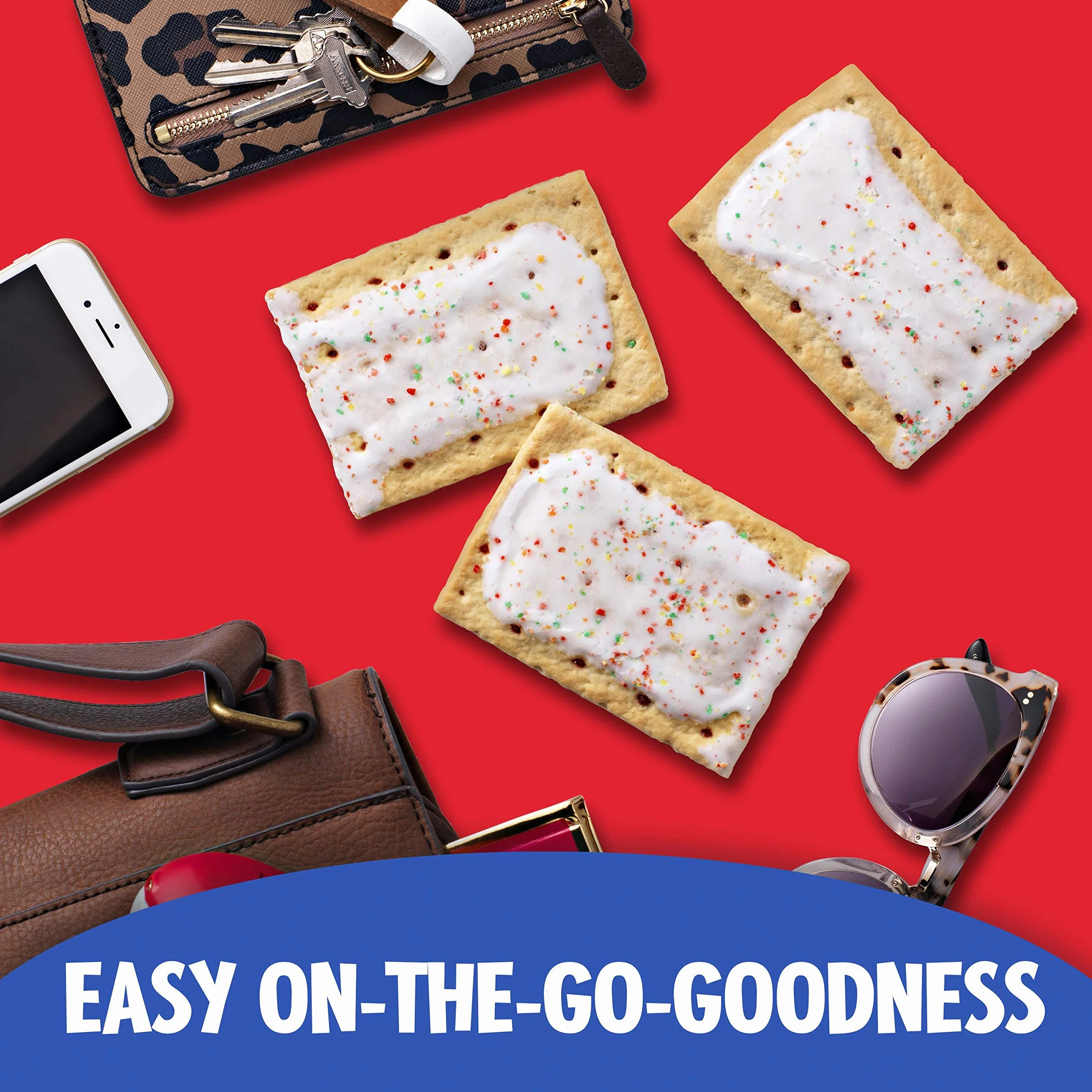 Kellogg's Frosted Strawberry Pop Tarts 14,7 OZ (416g)