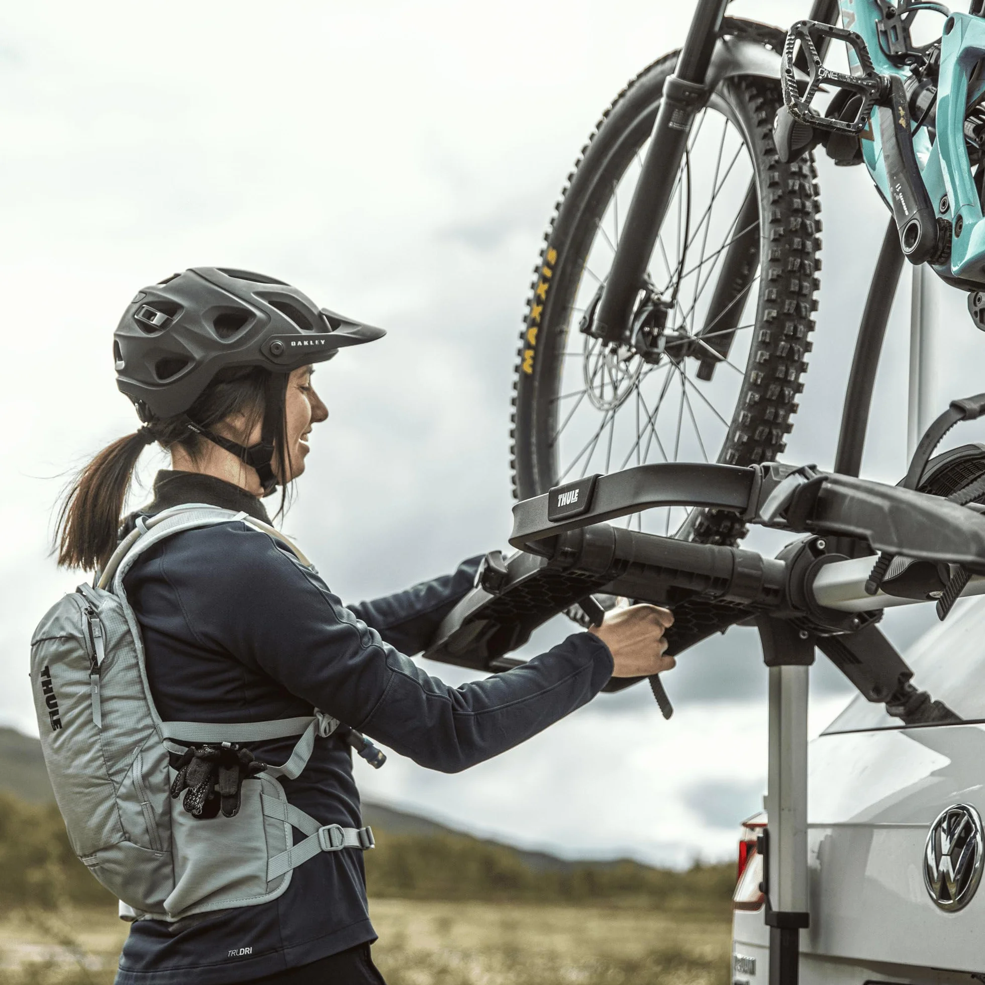 Thule Outway platforma czarna/aluminium