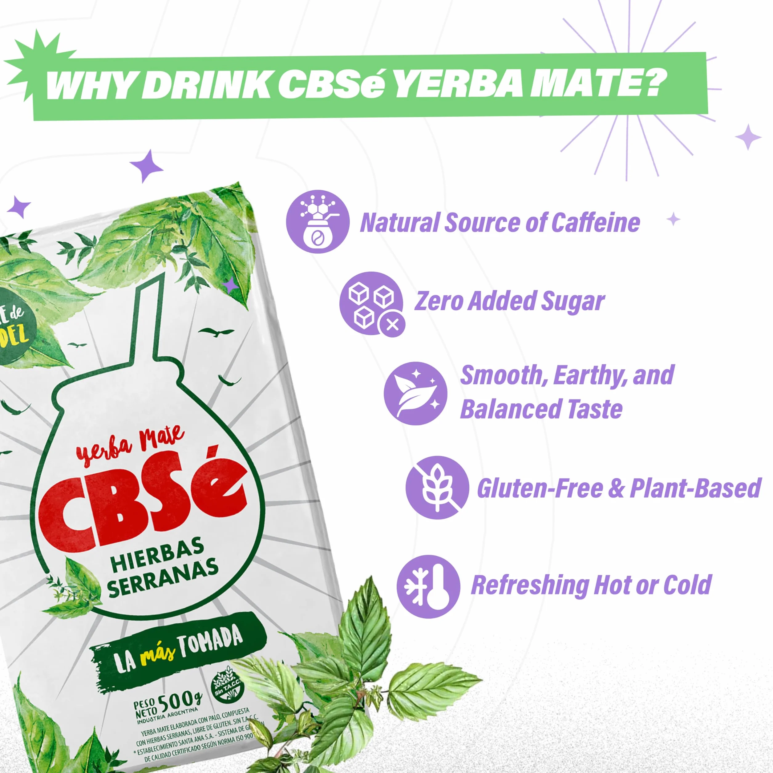 Herbata mate CBSé - Hierbas Serranas 500 g