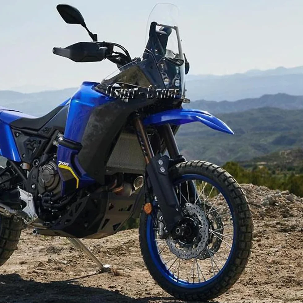 Motocykl przedni błotnik osłona błotnika wysoki i niski błotnik do Yamaha Tenere 700 Tenere700 World Raid TENERE 700 World Rally (wysoki - niebieski)