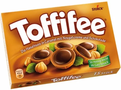 Toffifee, 15 sztuk - 125 g - 6 x
