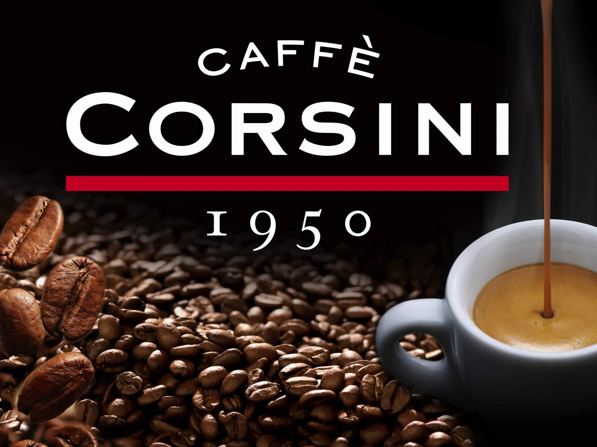Caffè Corsini - Kawa Ziarnista Compagnia dell'Arabica, Aromatyczna i Kremowa, 1 kg