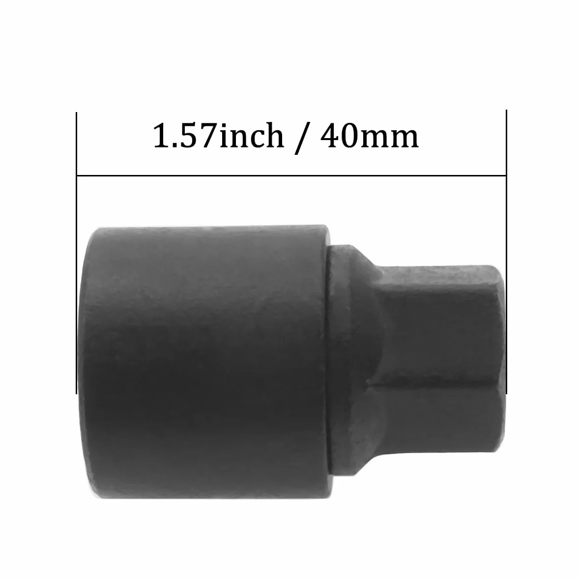 Klucz do nakrętki blokującej koła kompatybilny z modelami Toyota, Lexus, Tacoma, adapter gniazda nakrętki blokującej koła, narzędzie do usuwania końcówek antykradzieżowych (#B)