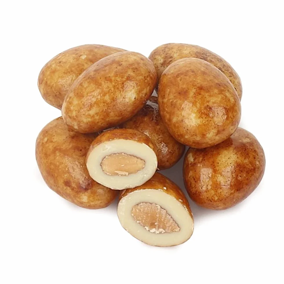 Migdały w białej czekoladzie o smaku tiramisu (200 g)