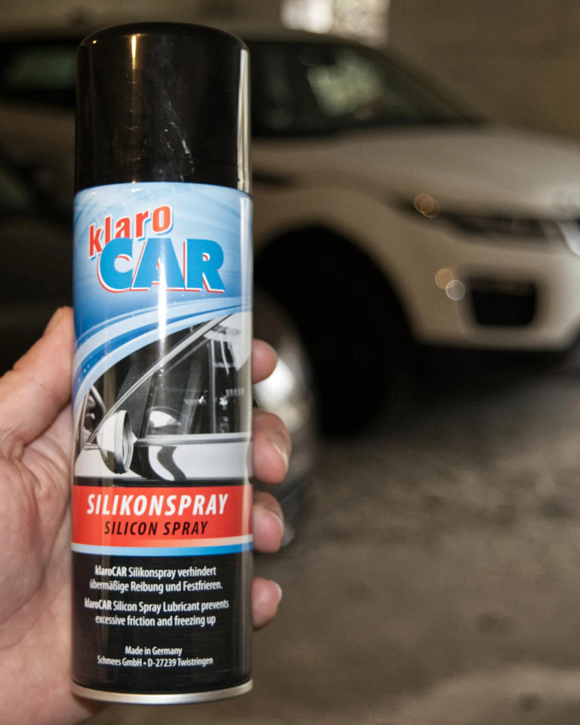 Spray silikonowy 300 ml | środek ślizgowy, do pielęgnacji i ochrony | chroni, pielęgnuje i smaruje niezawodnie tworzywa sztuczne, gumę, skórę, metal i drewno | Made in Germany