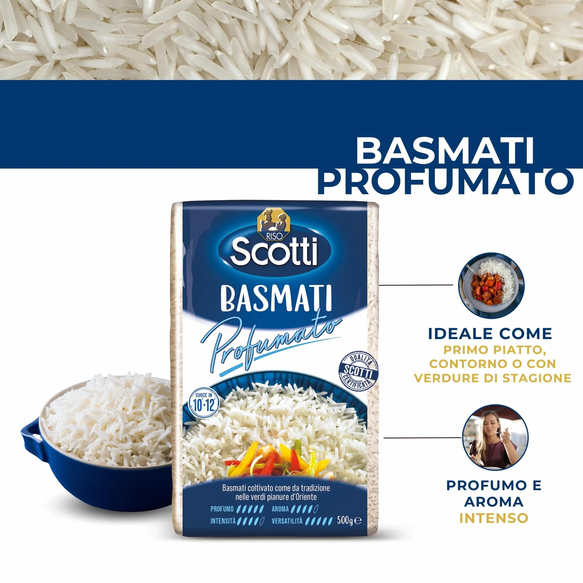 RISO SCOTTI BASMATI GR500