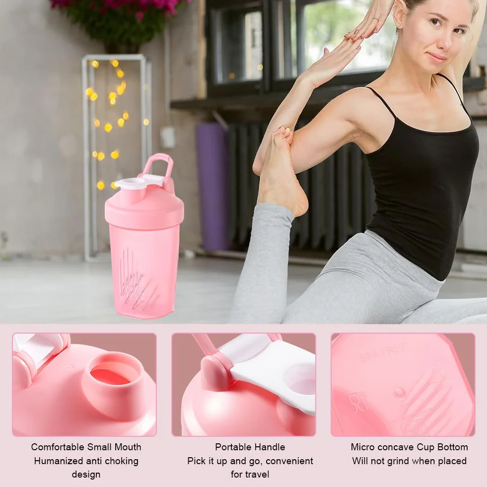 Shaker do białek 400 ml