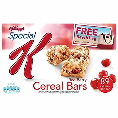 Kelloggs Special K Red Berry Bar 5 x 23 g