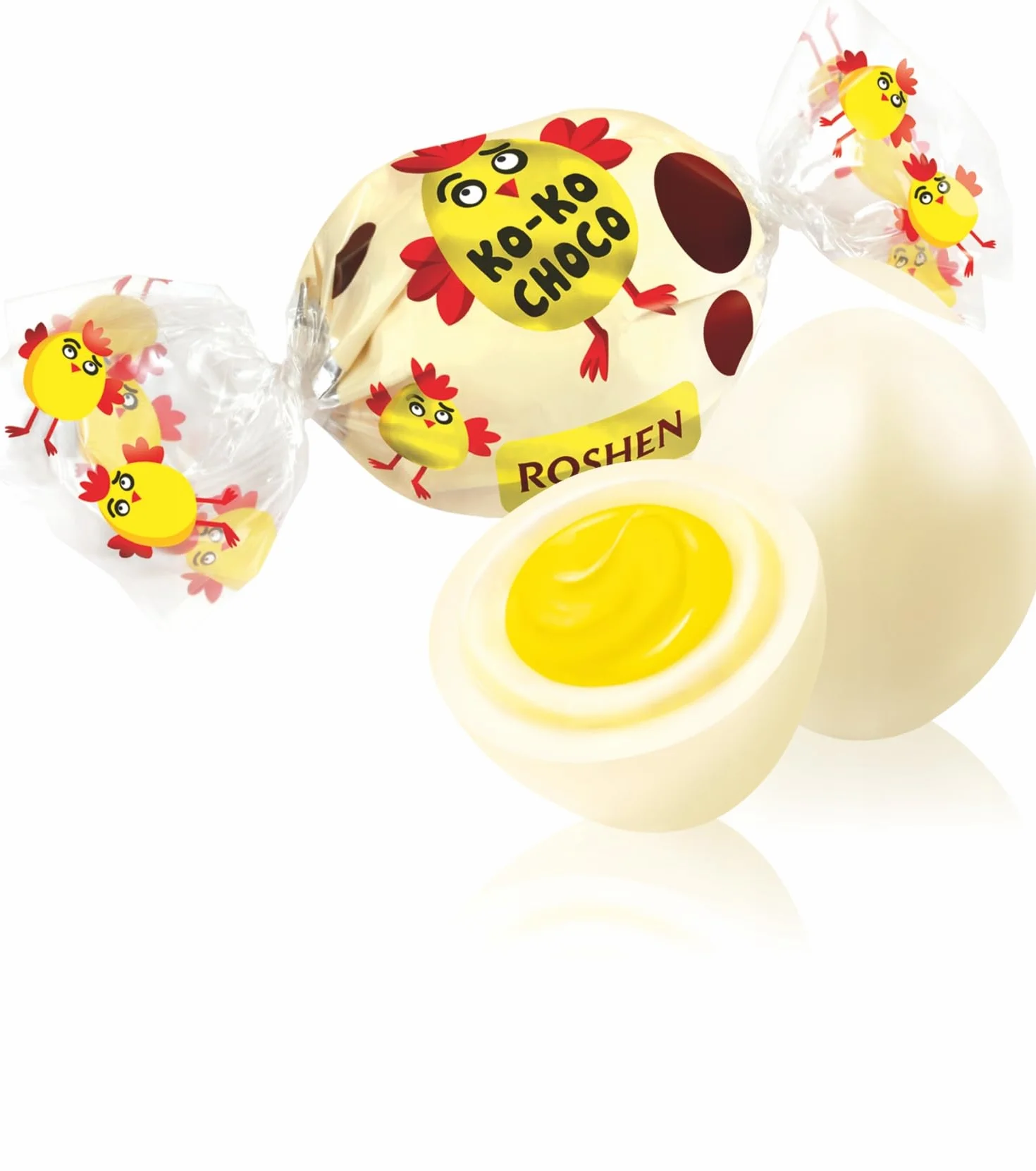 Roshen Koko Chocio White 1 KG Shipsy Box