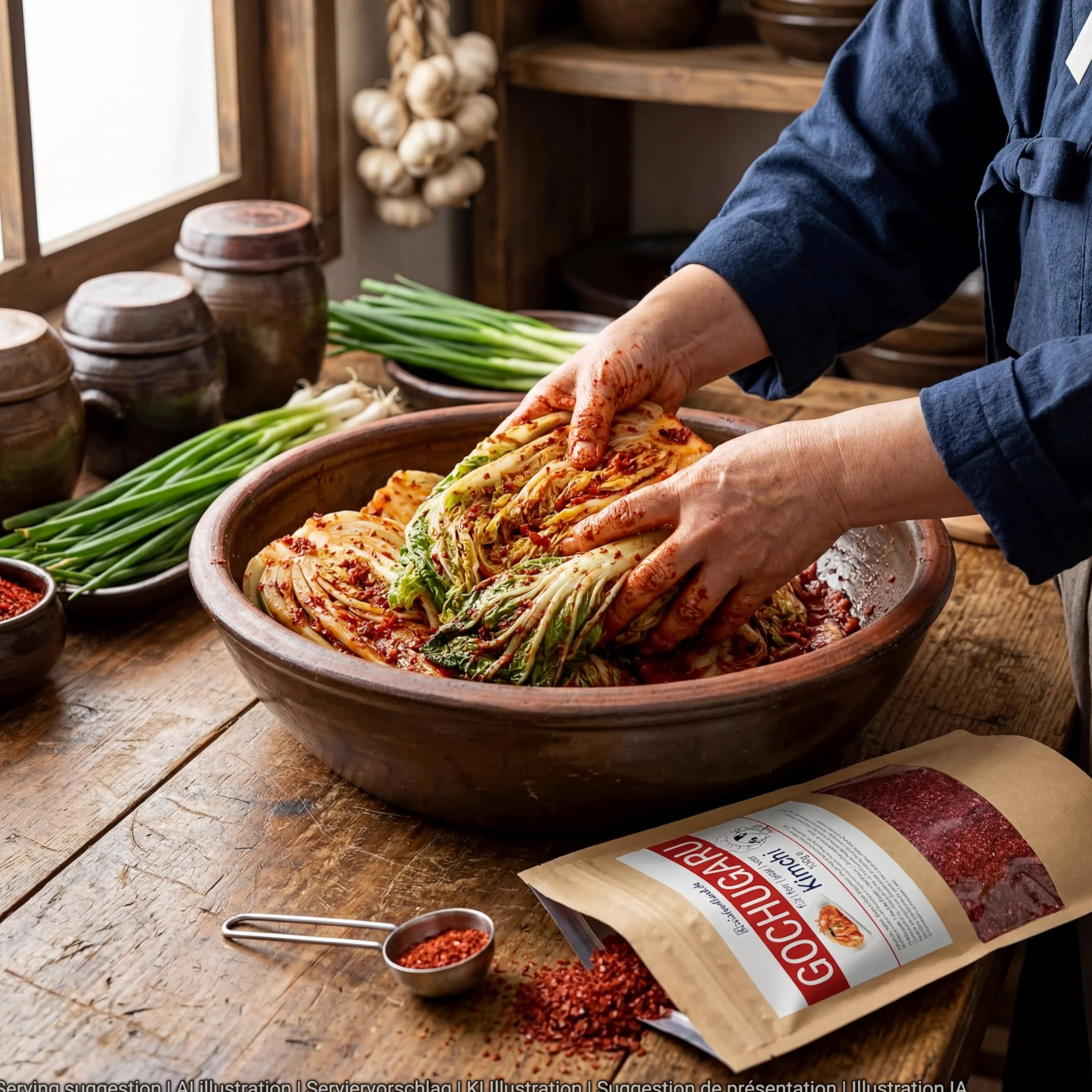 asiafoodland - Gochugaru - Chili w proszku do Kimchi - czerwona papryka w proszku, 1 opakowanie (1 x 100 g)