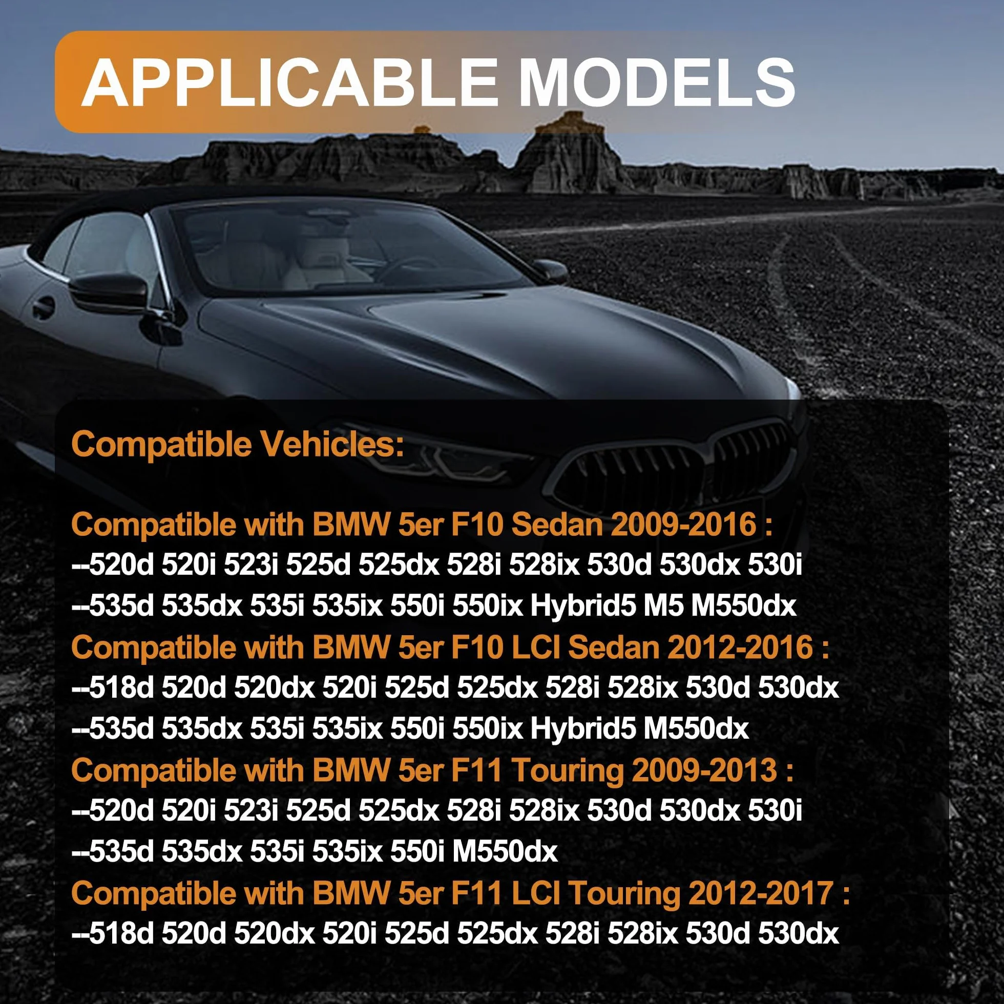 Przednia kratka wentylacyjna AC zamiennik wentylacji kompatybilny z BMW serii 5 F10/F11 520 523 525 528 530 535 550 2010-2016 środkowa konsola wentylacyjna AC przednia kratka wentylacyjna
