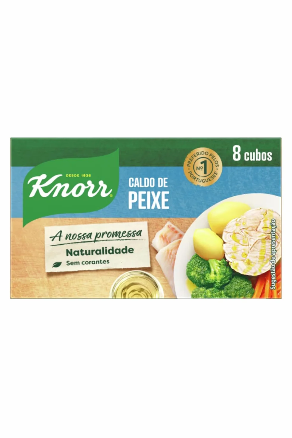 Kostki do wywaru rybnego - Knorr 80 g (8 x 10 g)