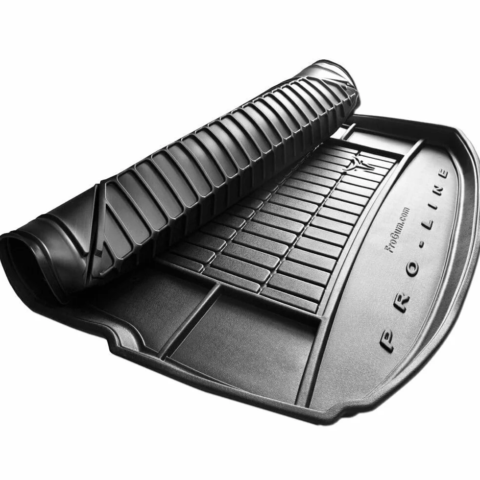 MOTOS Gumowa mata samochodowa pasuje do Skoda Kodiaq II od 2024 Zwiększ komfort podróży dzięki macie antypoślizgowej TM- mata bagażnikowa do samochodu na każdą pogodę, ochrona przed zabrudzeniami