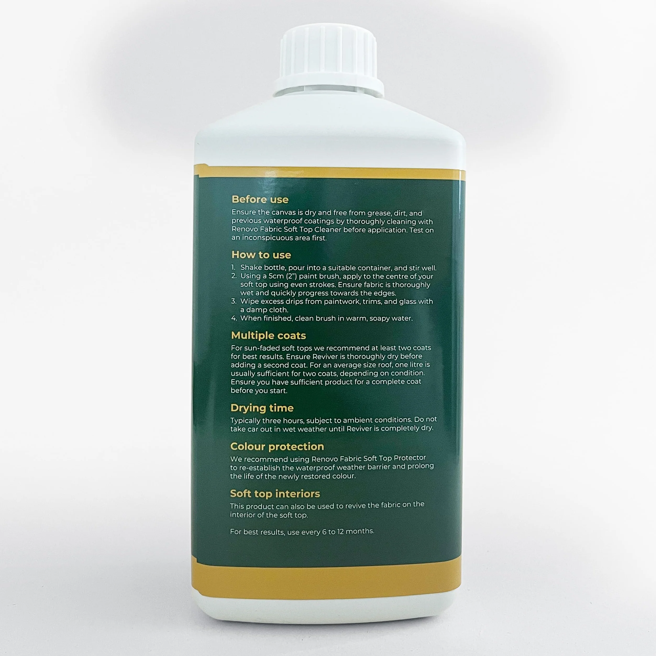Renovo RHRRED1137 International Soft Top Reviver, ciemnoczerwony, 1 litr