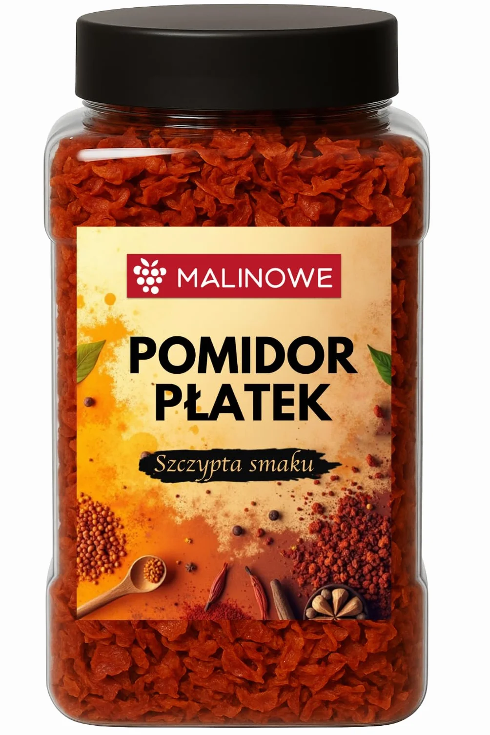 Pomidory Suszone Malinowe Płatki 300g Słoik