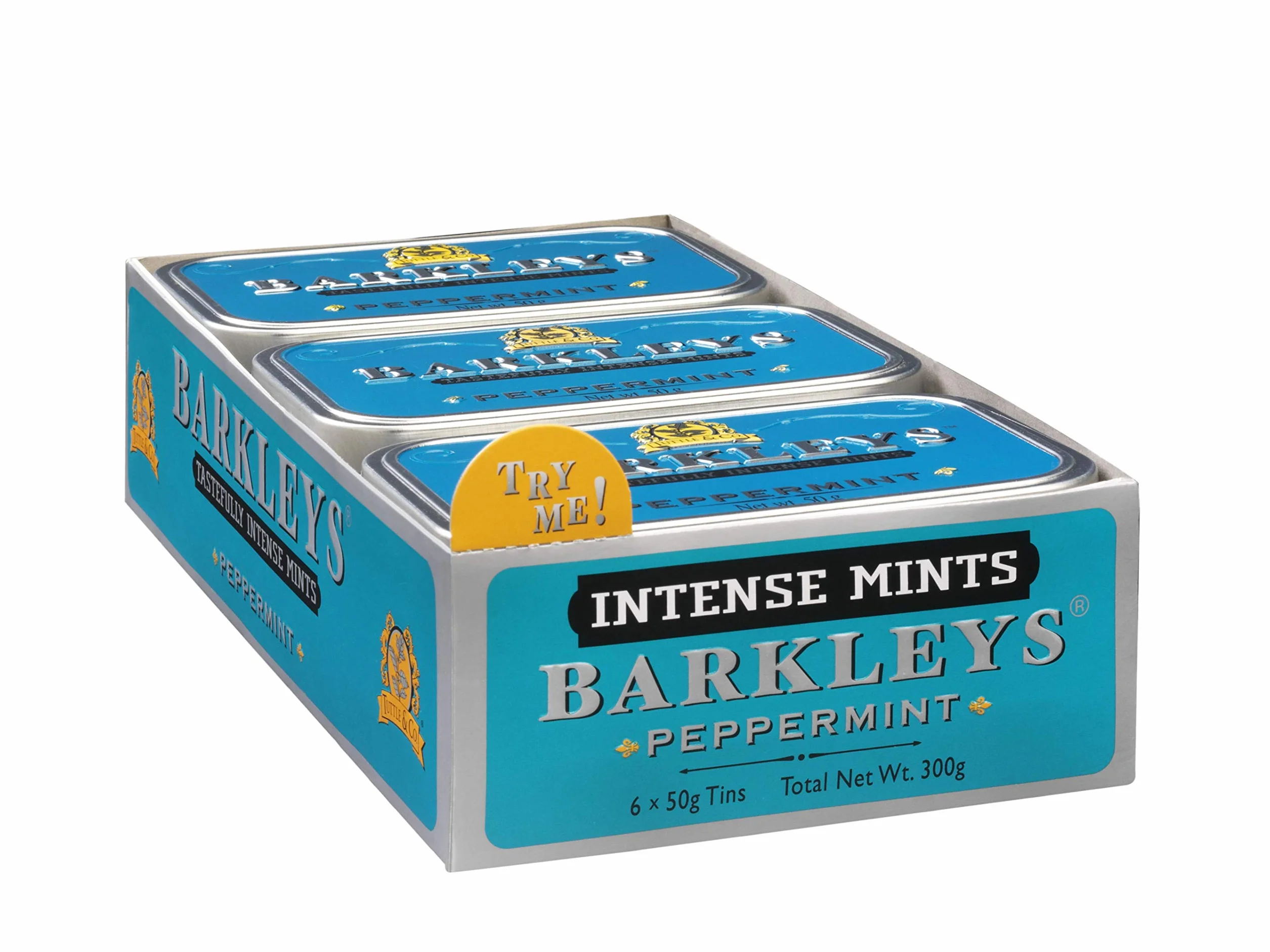 Barkleys Classic Mints - mięta pieprzowa, 6 tusz, 6 sztuk (6 x 50 g)