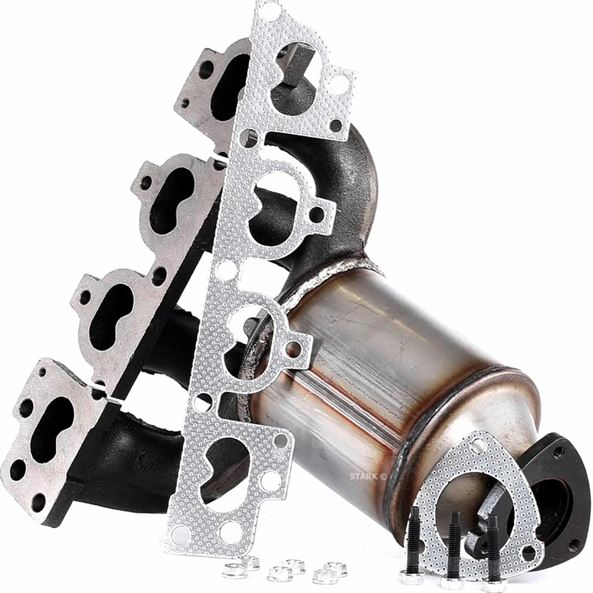 Katalizator STARK SKCCT-4840004 Kompatybilny z VAUXHALL Astra Mk IV G Cabrio T98 Zafira Mk I A T98 COMBO Mk II C nadwozie pełne/kombi F25 Astravan Mk IV G T98 Meriva Mk I A X03