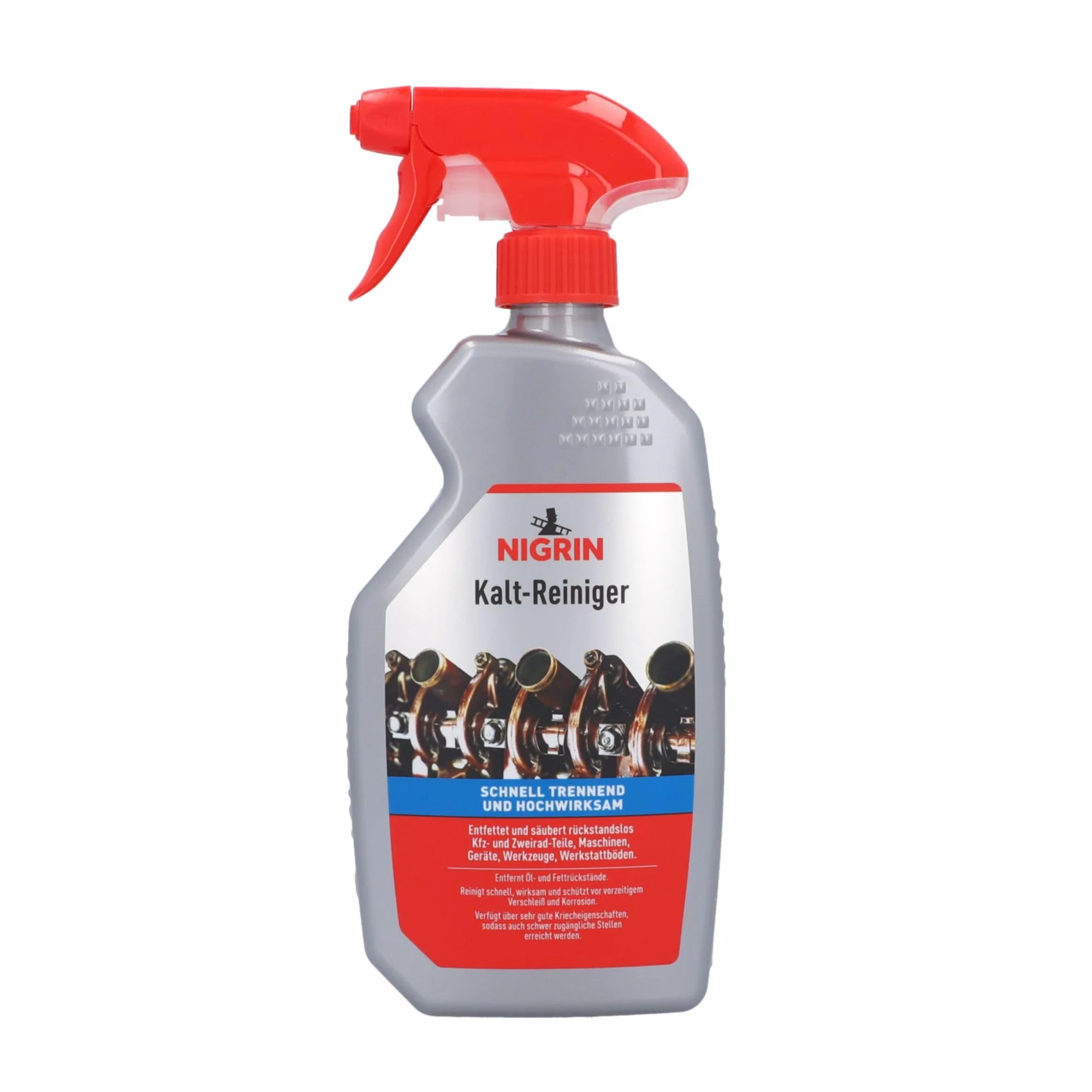 NIGRIN 74291 środek do czyszczenia na zimno 500 ml, rozpylacz pompy