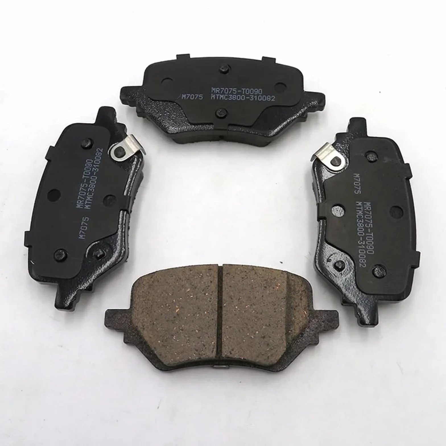 Pasuje do tylnych klocków hamulcowych MAXUS G50 Ceramiczne klocki hamulcowe OE nr C00168955