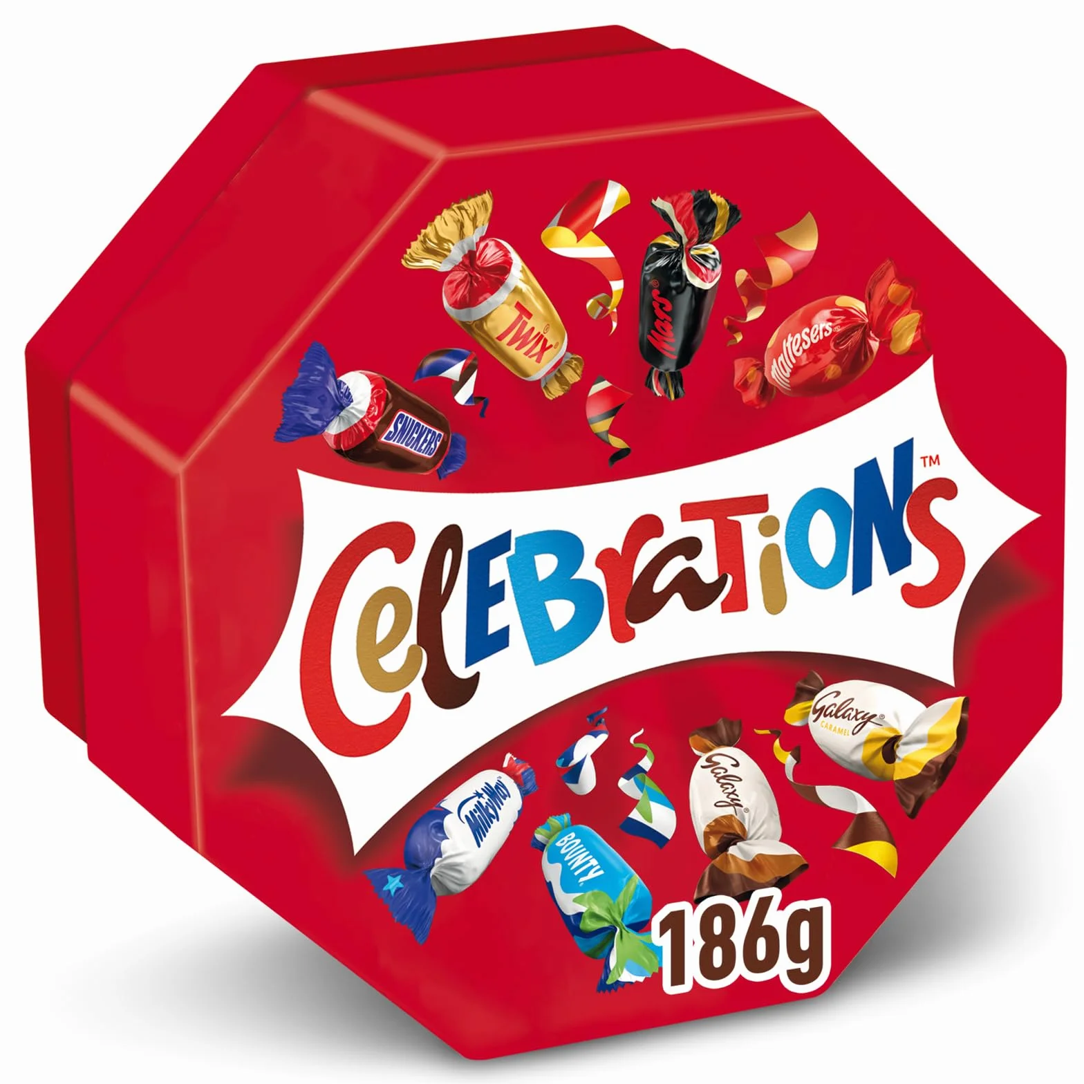 Celebrations Mieszanka mleczna czekolada mleczna, 186 g