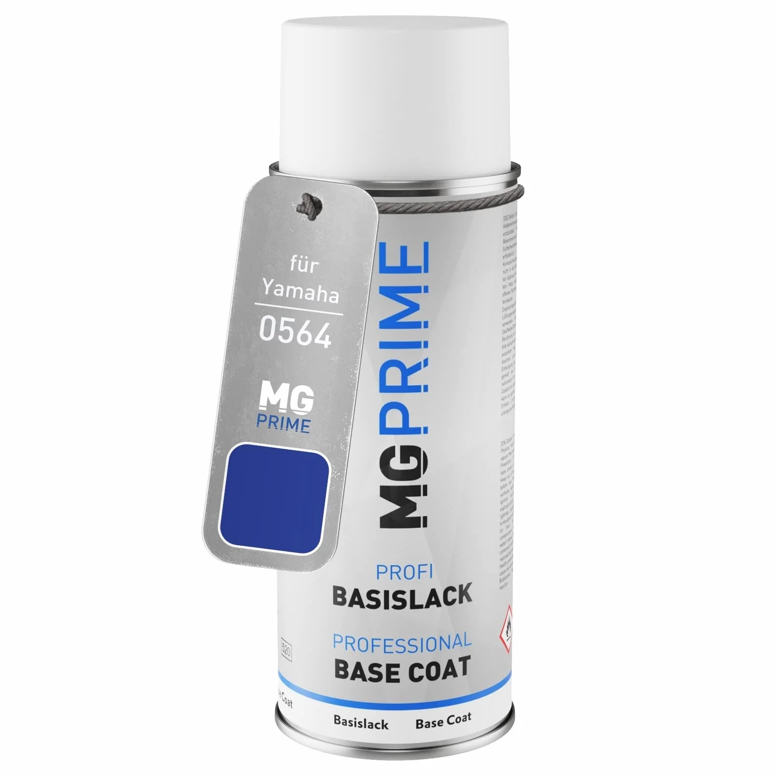 MG PRIME Lakier do motocykli Puszka z aerozolem dla Yamaha 0564 Deep Purplish Blue Mica Puszka z aerozolem bazowym 400ml