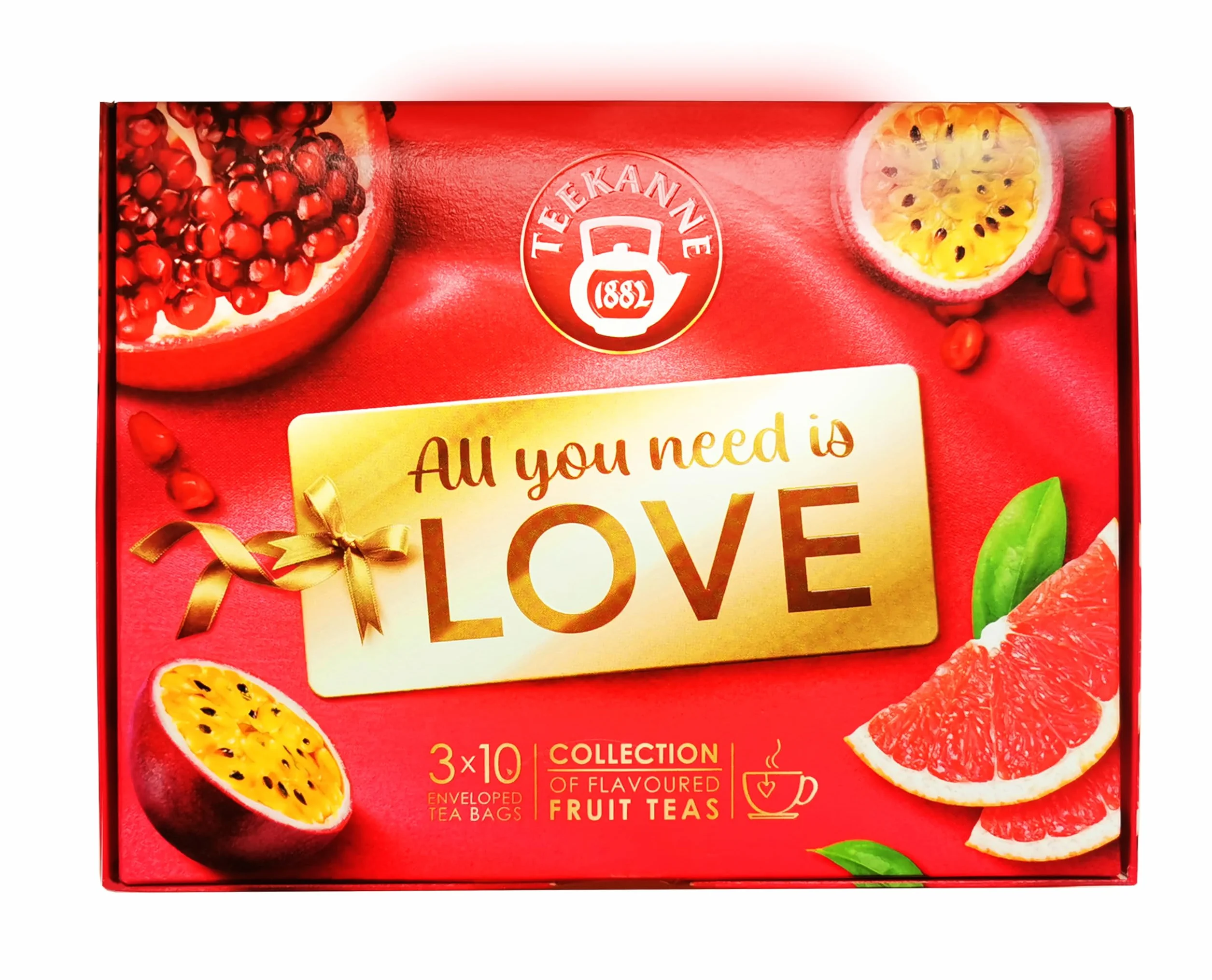 TEEKANNE LOVE Collection Box Fruit Tea Blend 3 x 10 Bags 67,5g