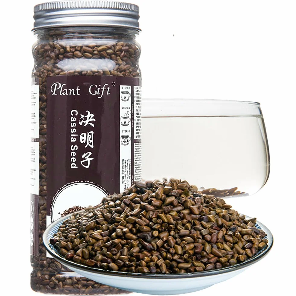 Plant Gift Cassia Angustifolia Tea, 决明子 Chiński Medycyna Ziołowa Cassia Nasiona Herbata Organic Gotowany Sprzyżowy Detox Detox Wzrok Weight Waga Zdrowie Kwiat Herbata Ochrona oczu 250g /8.8oz