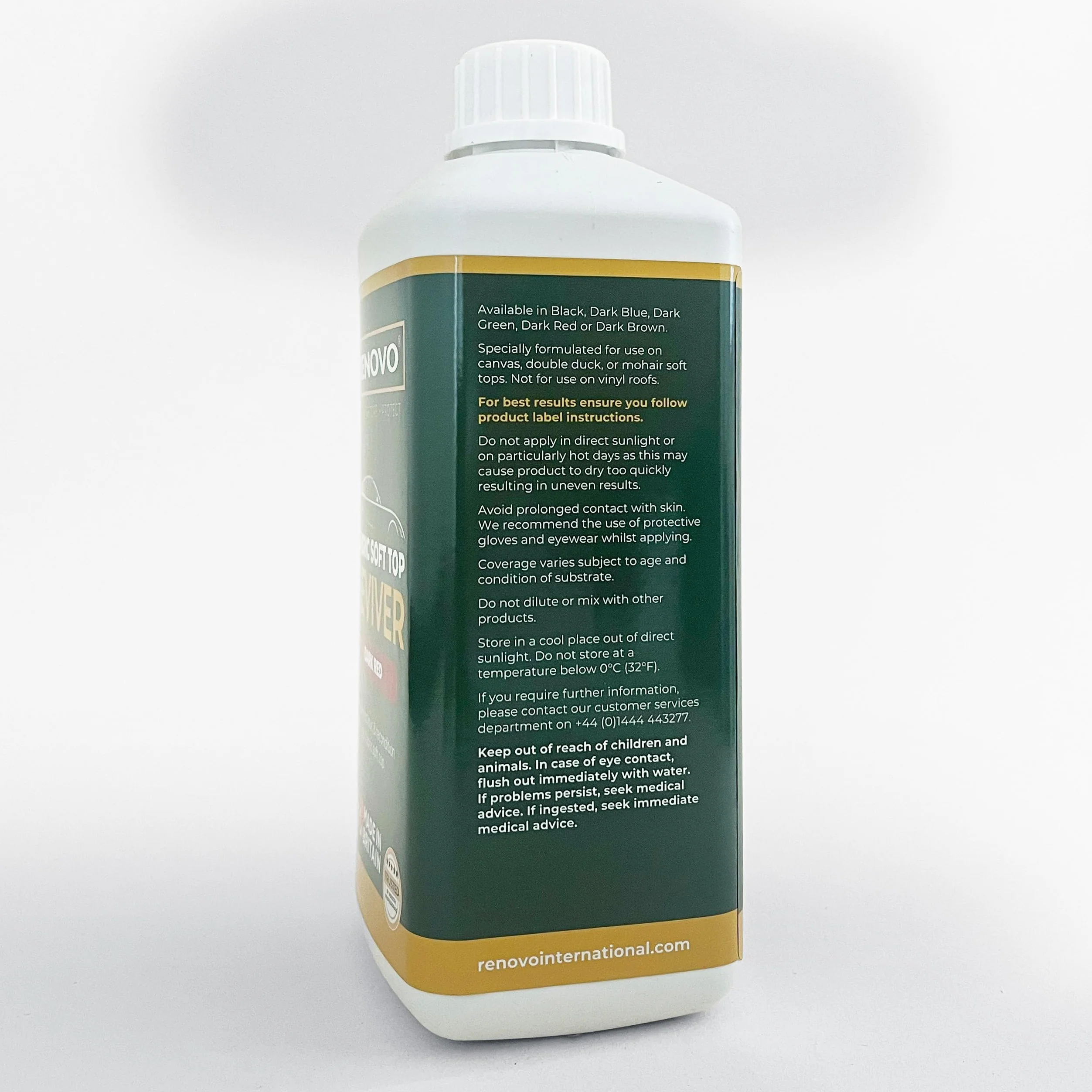 Renovo RHRRED1137 International Soft Top Reviver, ciemnoczerwony, 1 litr