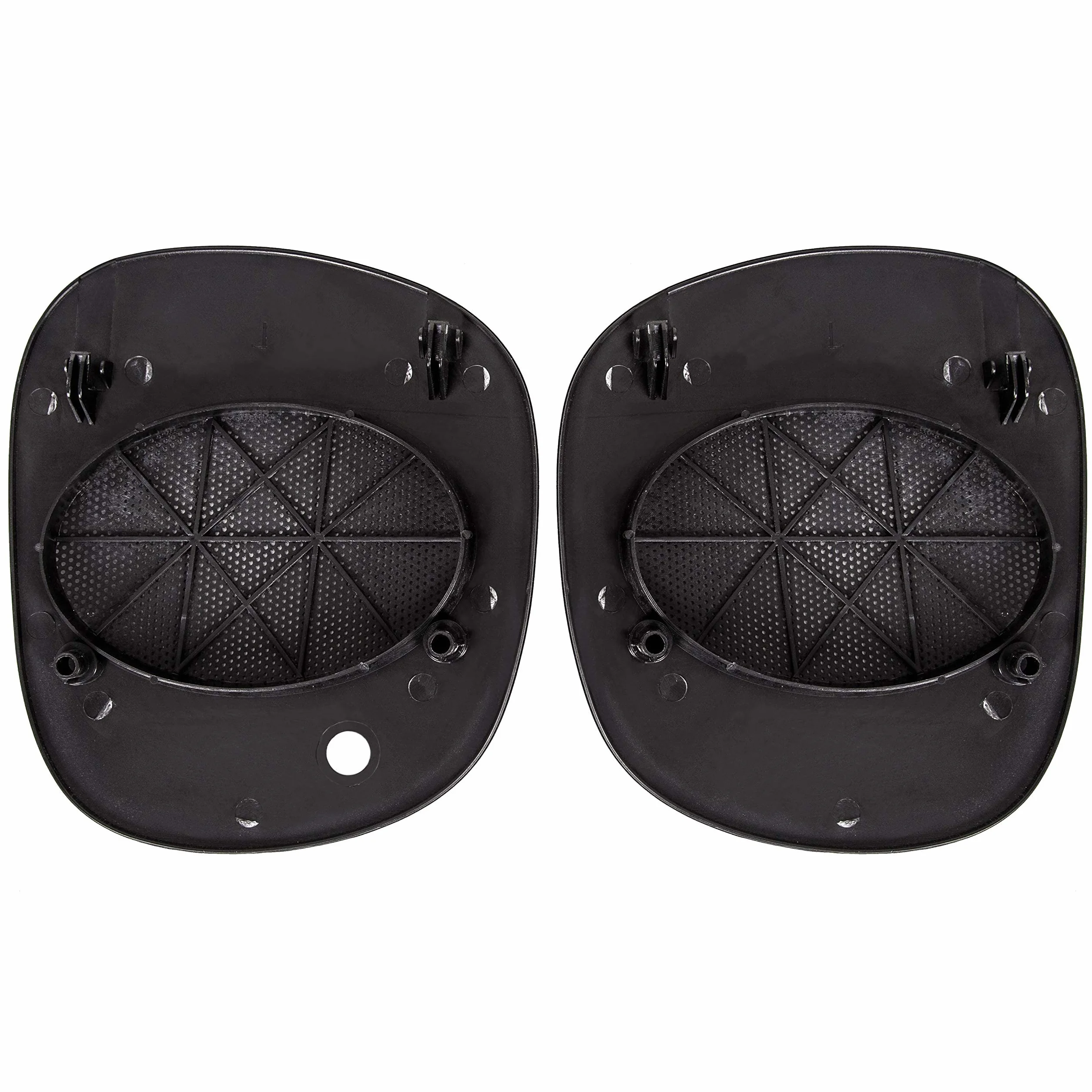 ECOTRIC Dash Defrost Vent Cover Left Right Speaker Grille Set for 1998-2005 Chevrolet S10 GMC Jimmy Sonoma/Oldsmobile Bravada/Blazer