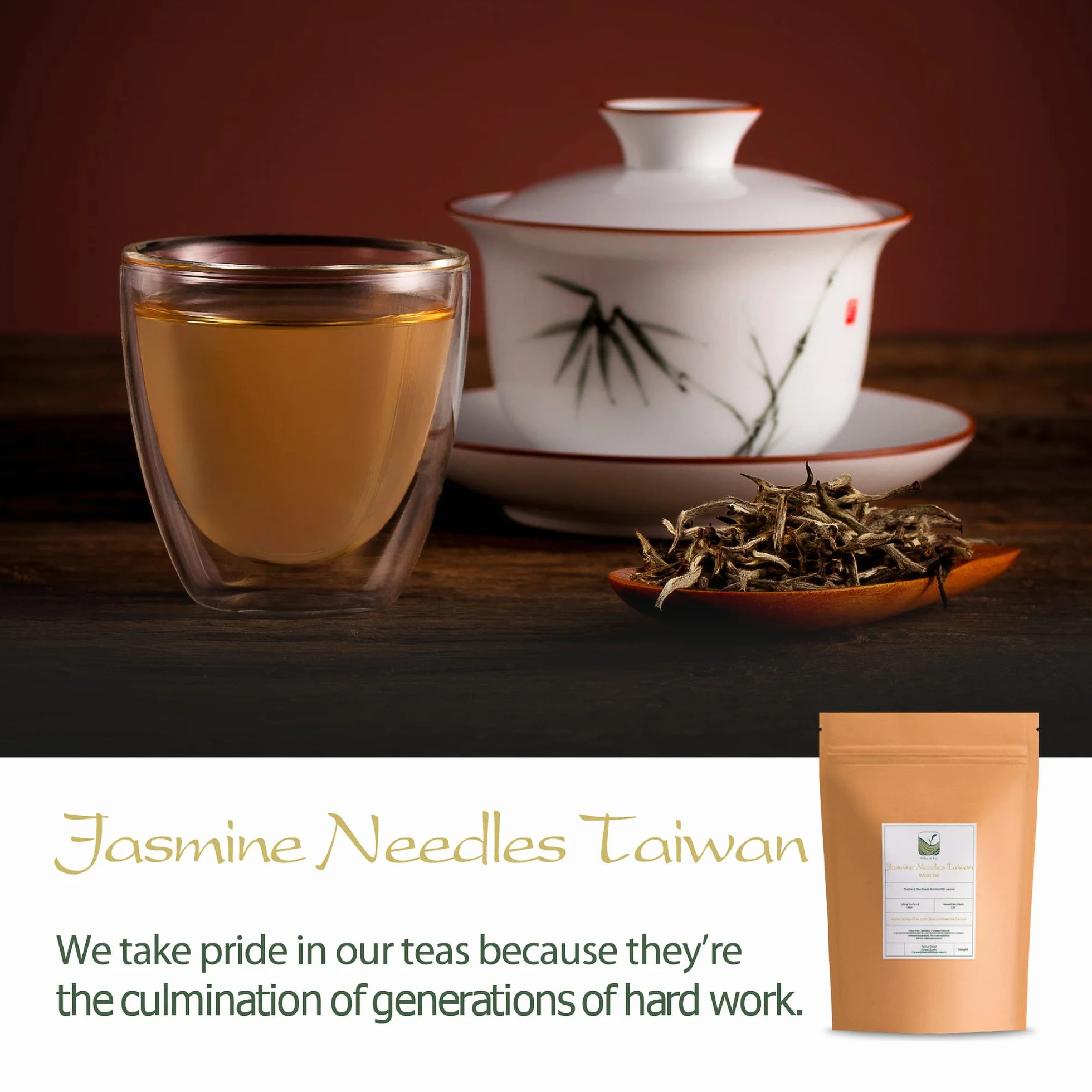 Herbata biała jaśminowa Silver Needle Moli Yinzhen
